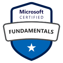Microsoft Certified: Security, Compliance, and Identity Fundamentals badge